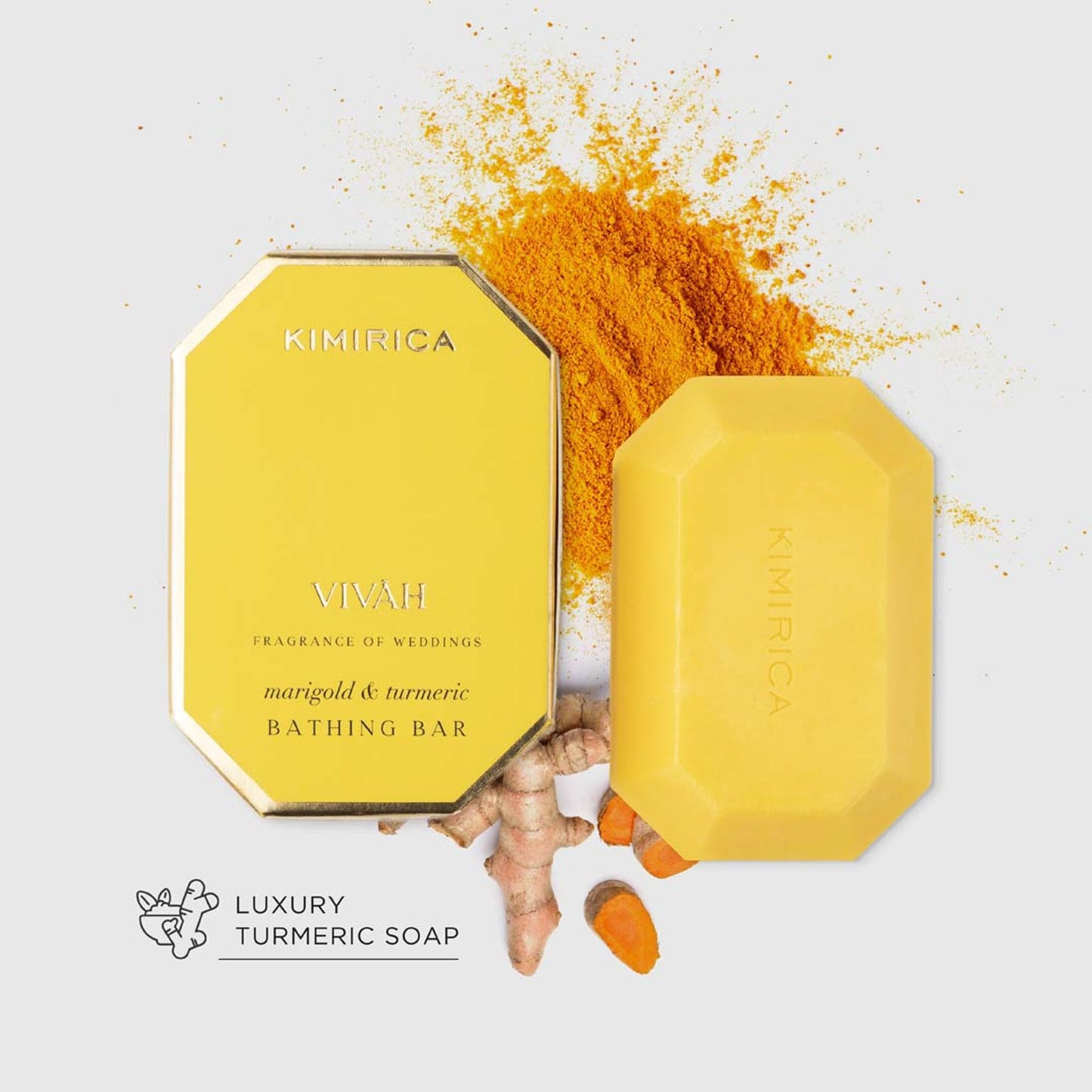 Kimirica Marigold & Turmeric Luxury Soap Bar