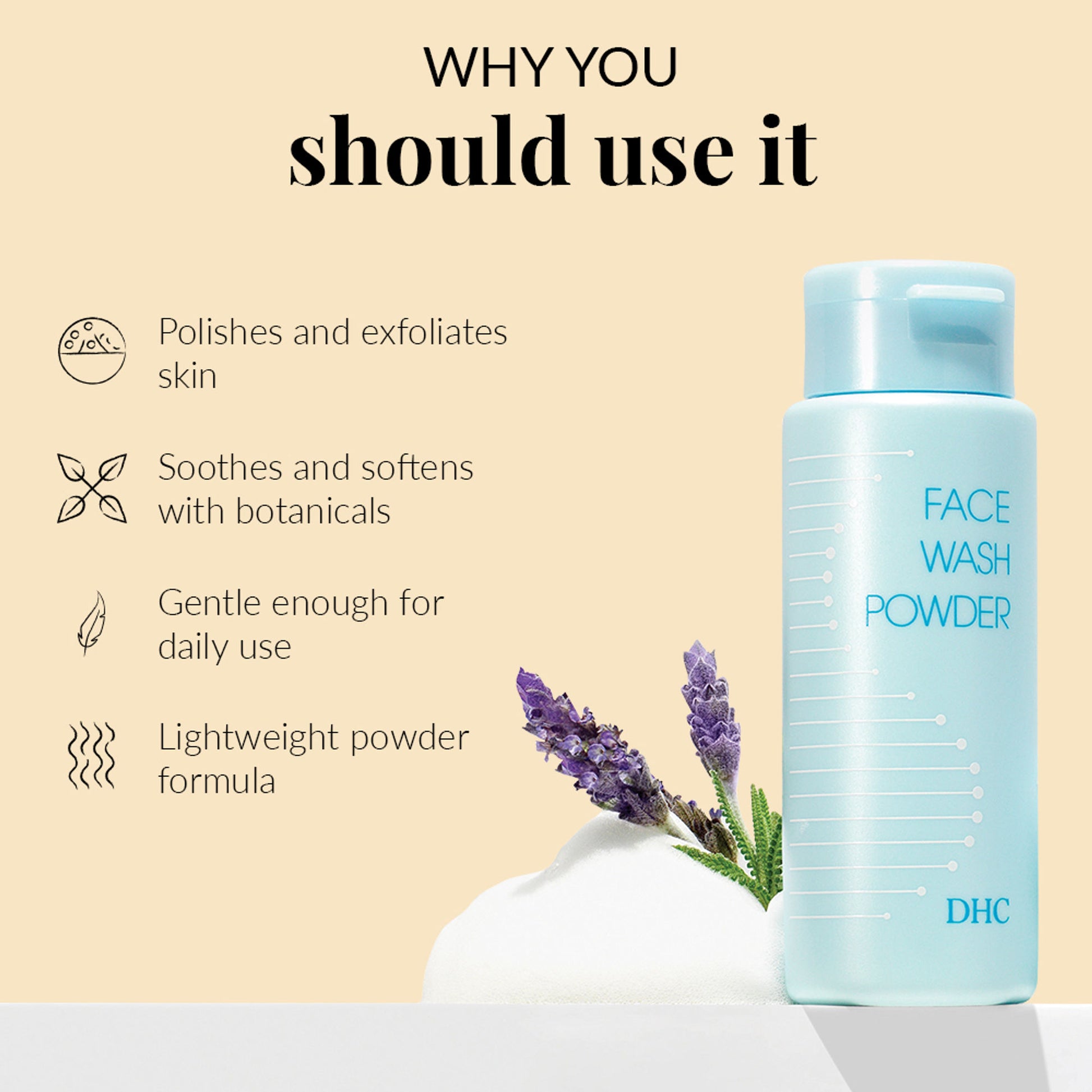 DHC Beauty Face Wash Powder