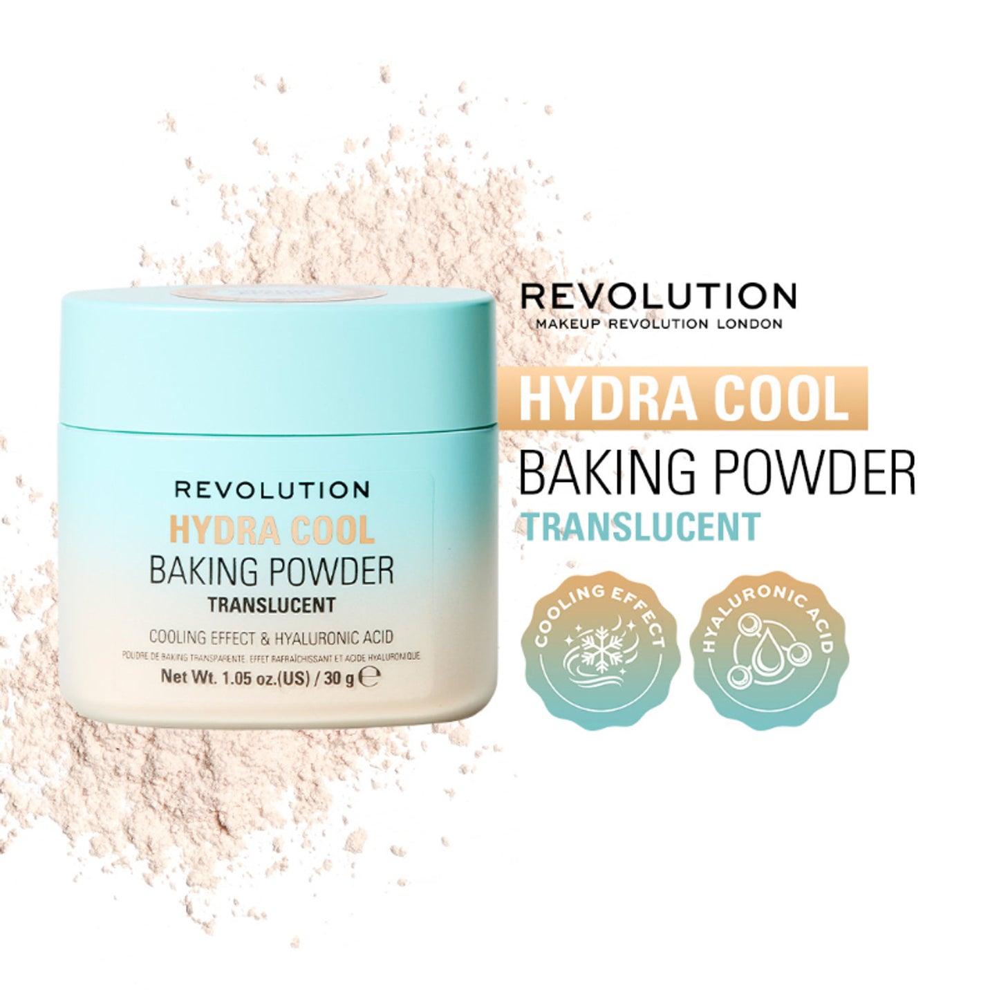 Makeup Revolution Hydra Cool Cooling Loose Baking Powder