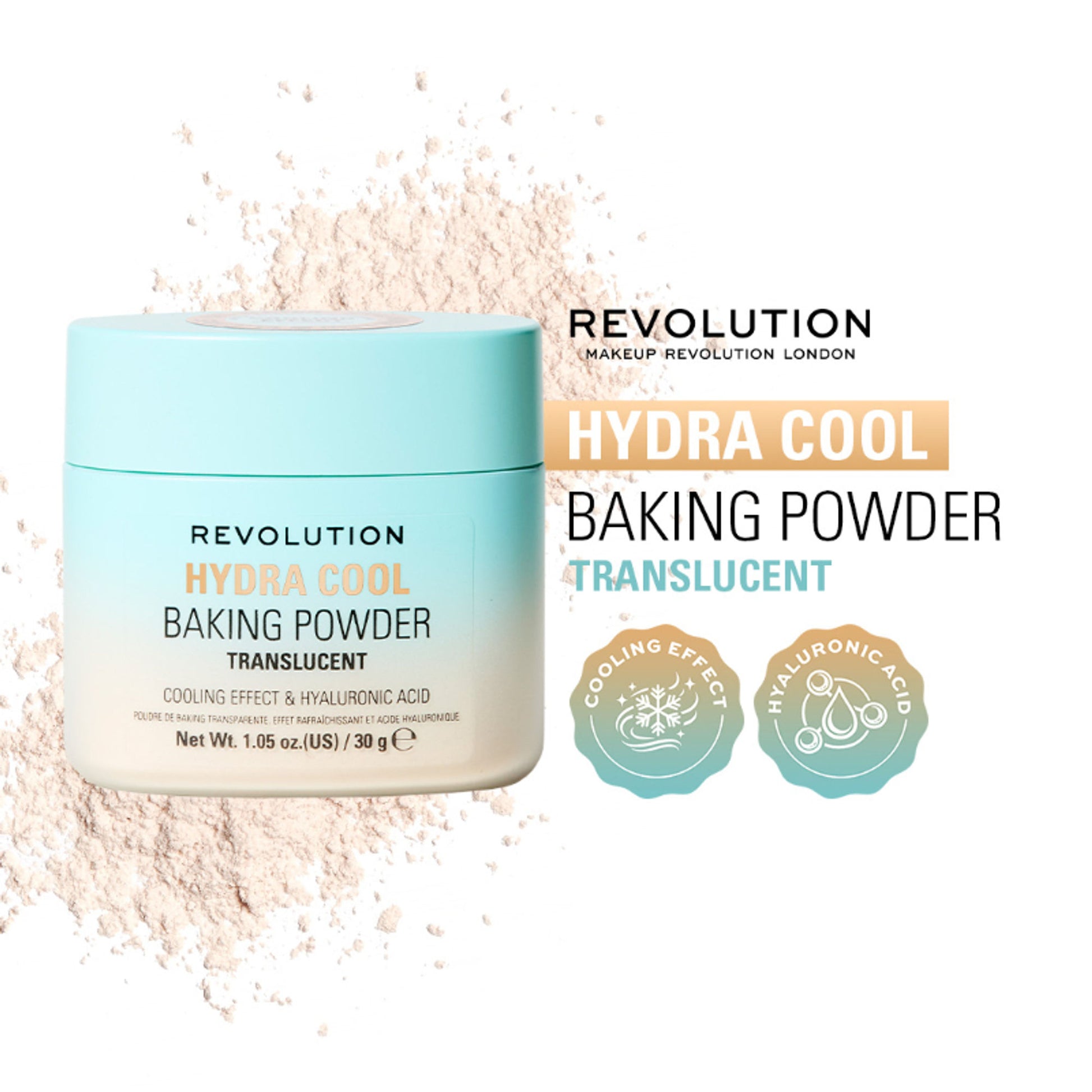 Makeup Revolution Hydra Cool Cooling Loose Baking Powder