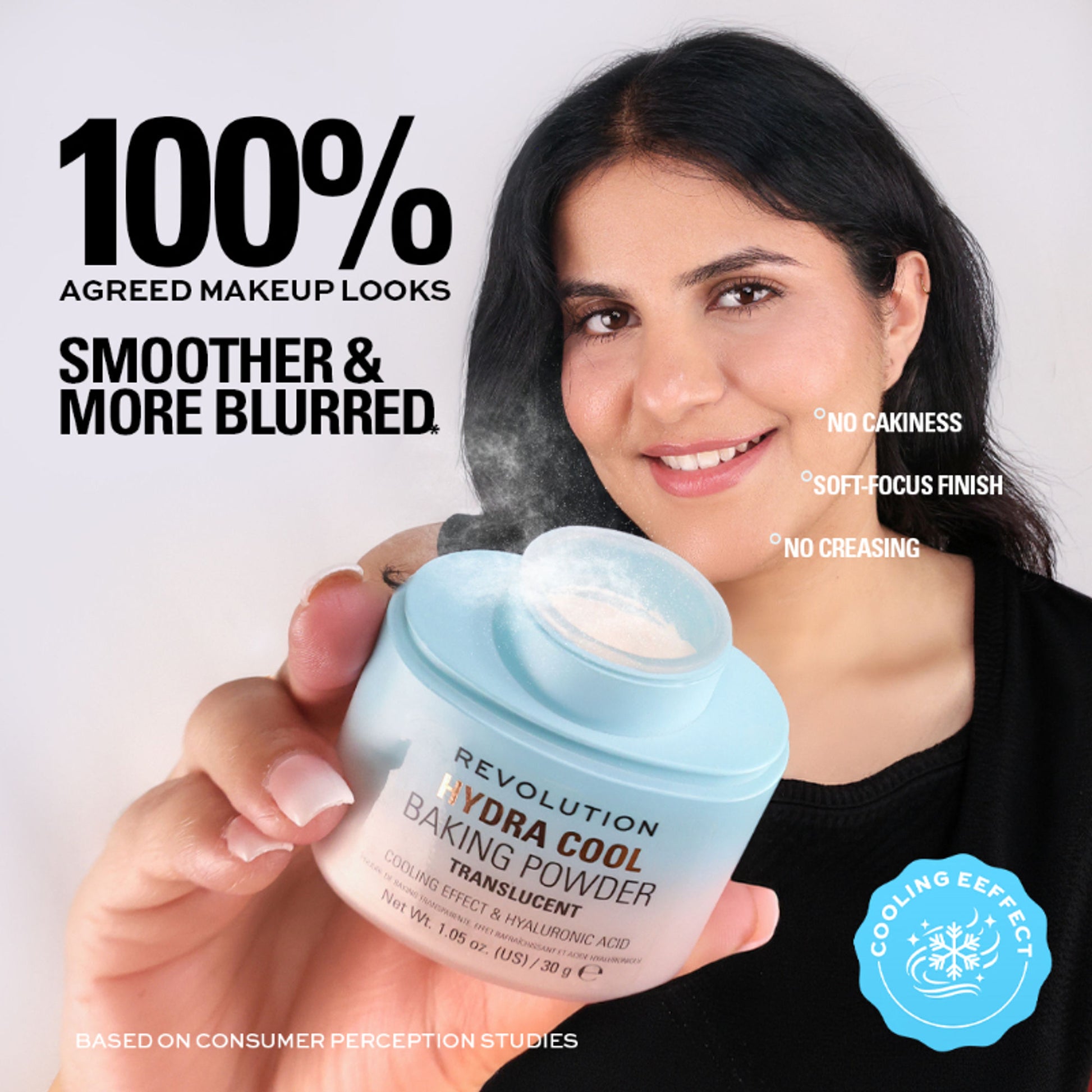 Makeup Revolution Hydra Cool Cooling Loose Baking Powder