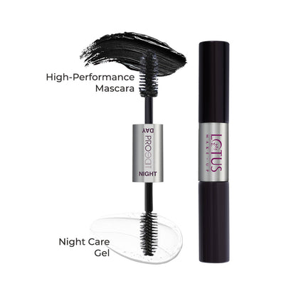 Lotus Make Up Proedit 2 In 1 Day & Night Voluminising Mascara & Lash Care