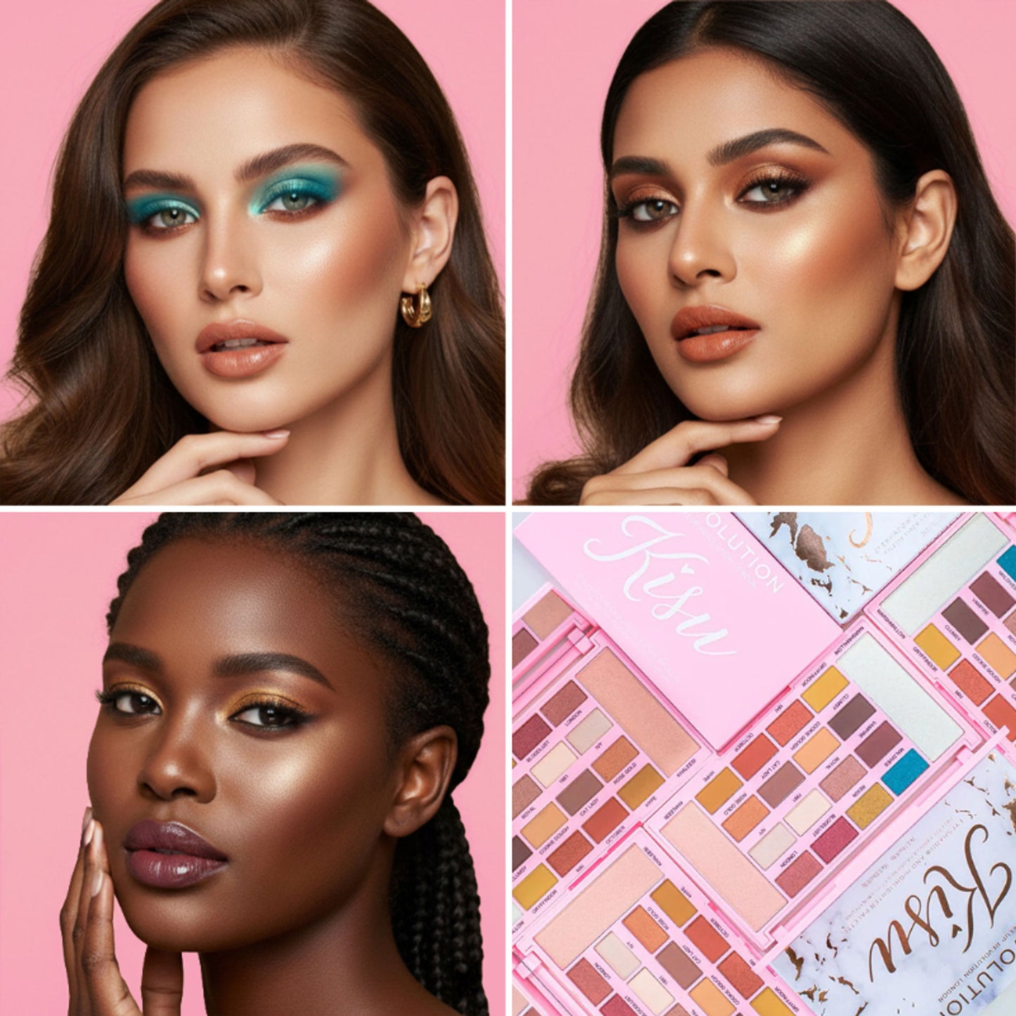 Makeup Revolution Eyeshadow Palette Kisu