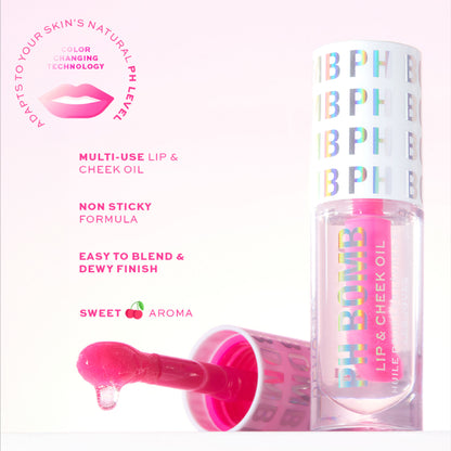 Makeup Revolution Ph Bomb Lip & Cheek Oil Universal