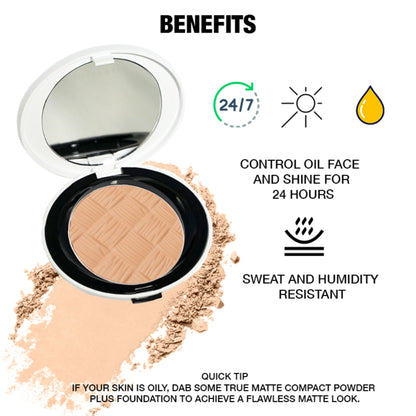 Shopaarel True Matte Comapct Powder - 6
