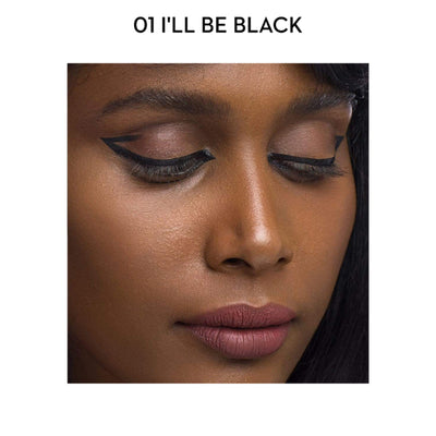 SUGAR Arrested For Overstay Waterproof Eyeliner - 01 I'll Be Black (Black)