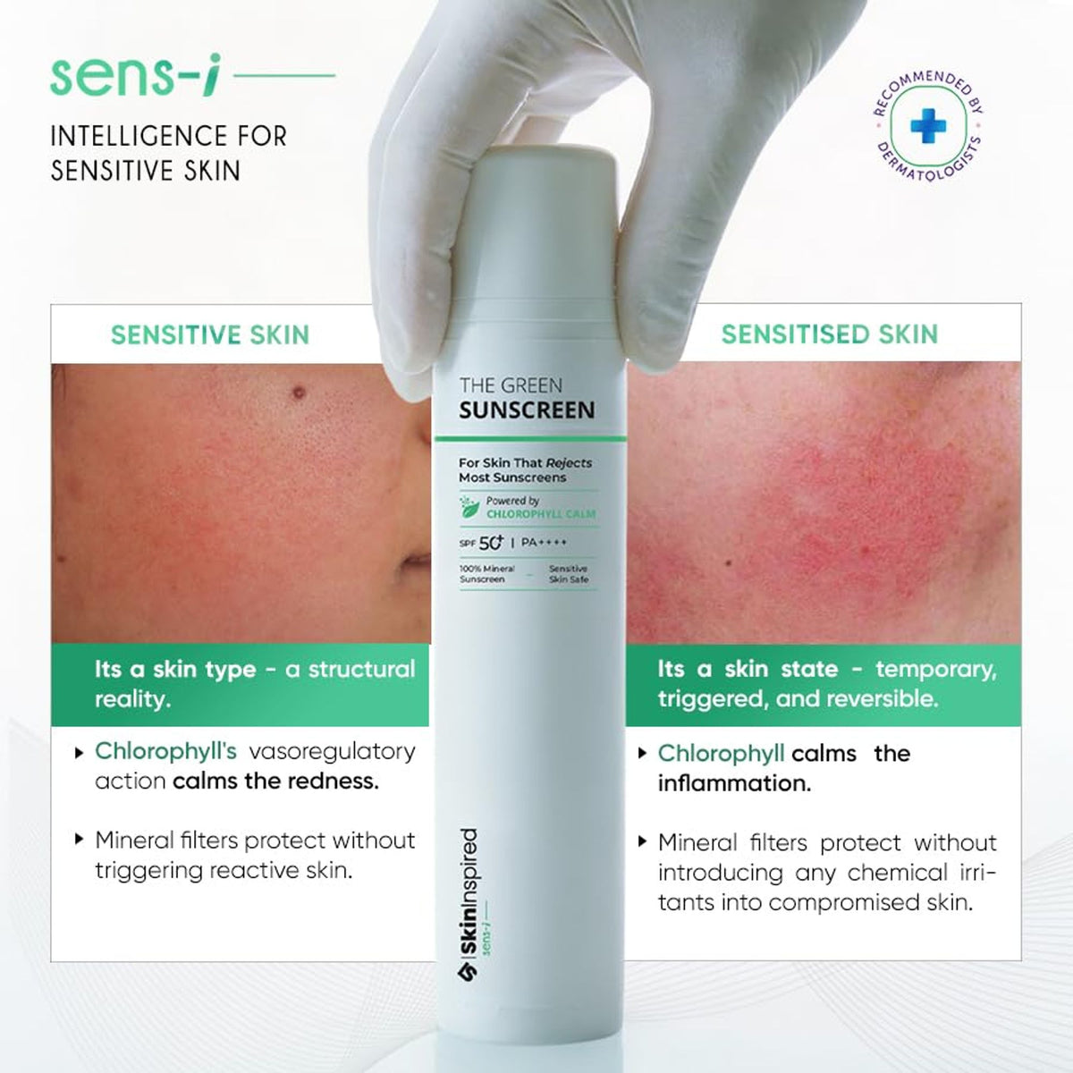 SkinInspired The Green Sunscreen SPF 50+ PA+++