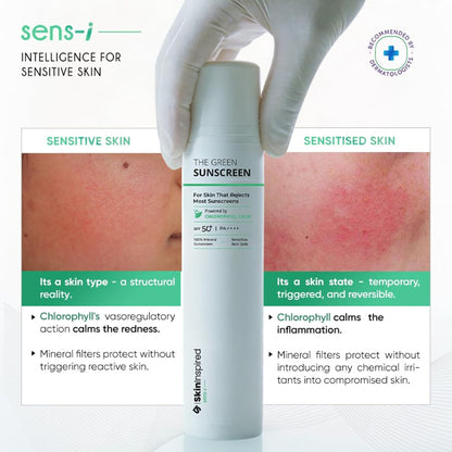 SkinInspired The Green Sunscreen SPF 50+ PA+++