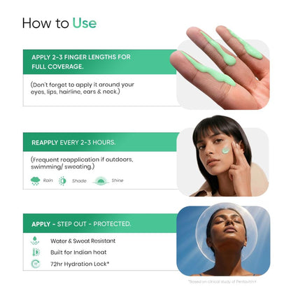 SkinInspired The Green Sunscreen SPF 50+ PA+++