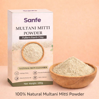 Sanfe Pureclay Multani Mitti Powder