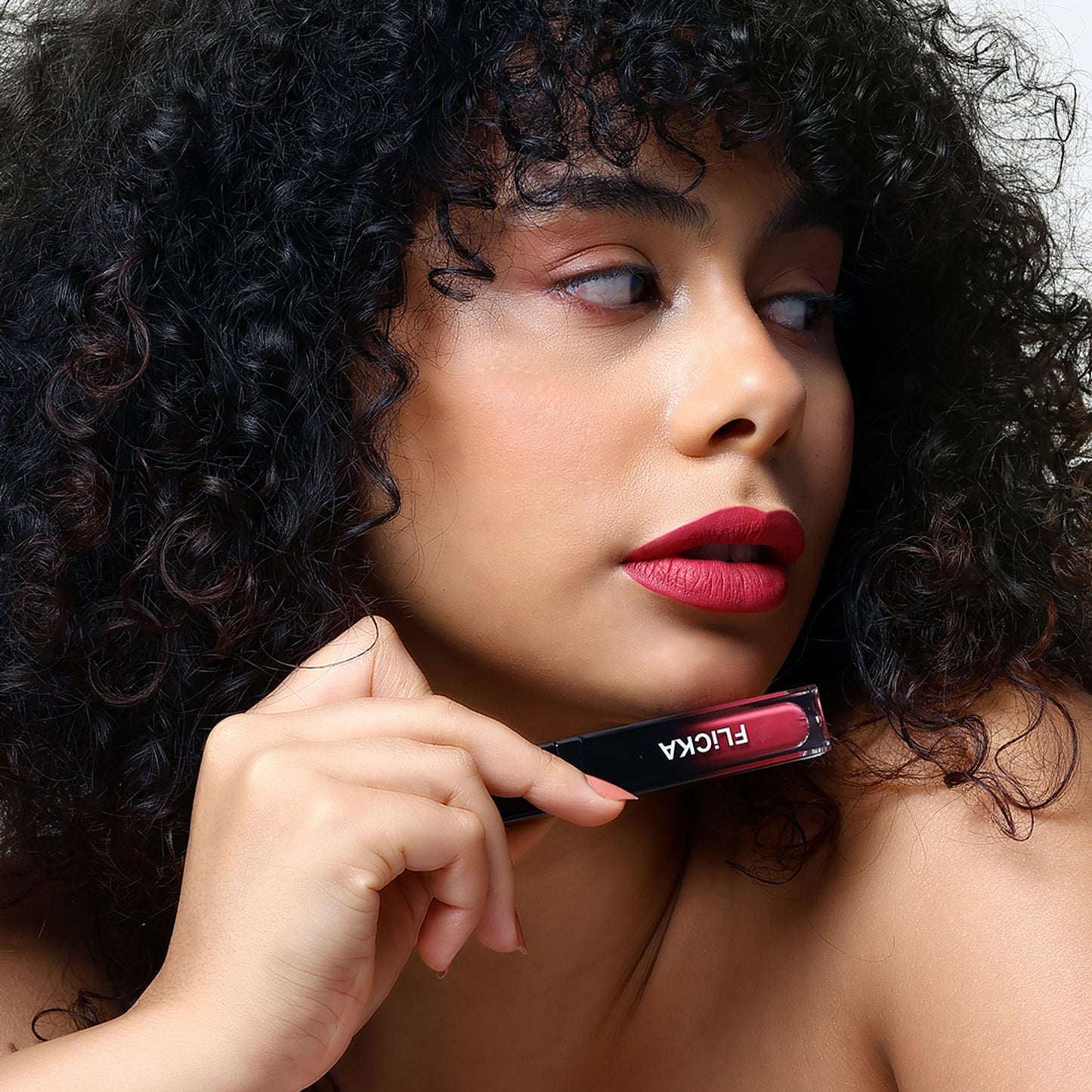 Flicka Set & Attack Liquid Lipstick Waterproof & Smudgeproof Long Lasting - 11- Darling Daughter