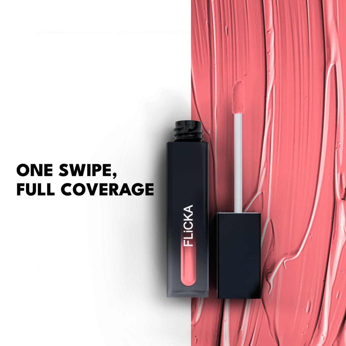 Flicka Set & Attack Liquid Lipstick Waterproof & Smudgeproof Long Lasting - 21 - Hunny Bunny