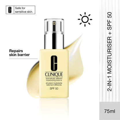 Clinique Dramatically Different Moisturizing Lotion SPF 50 - Moisturizer + Sunscreen