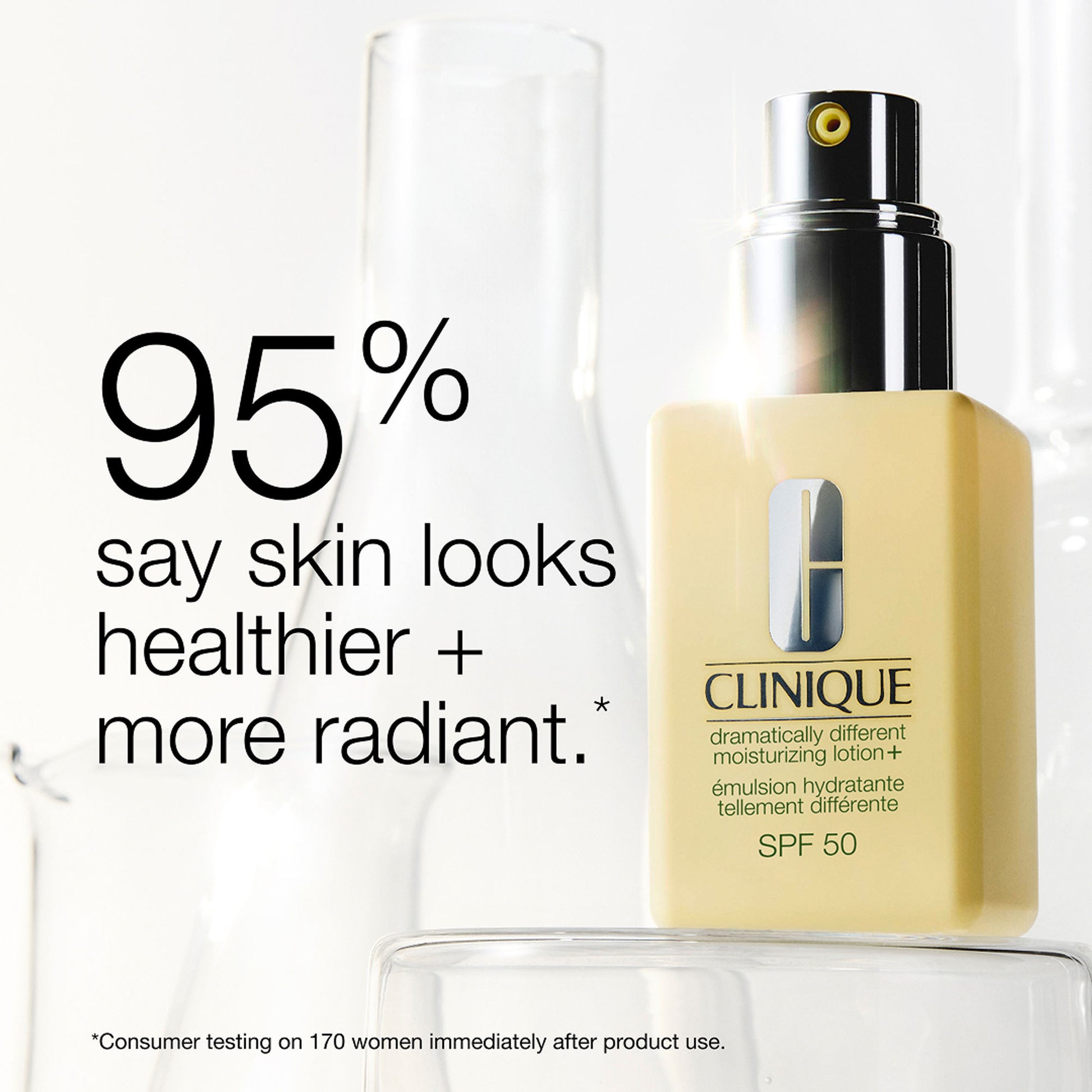 Clinique Dramatically Different Moisturizing Lotion SPF 50 - Moisturizer + Sunscreen