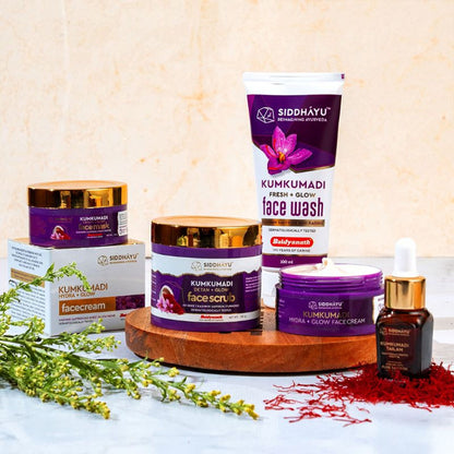 Siddhayu Kumkumadi Detan + Glow Face Scrub