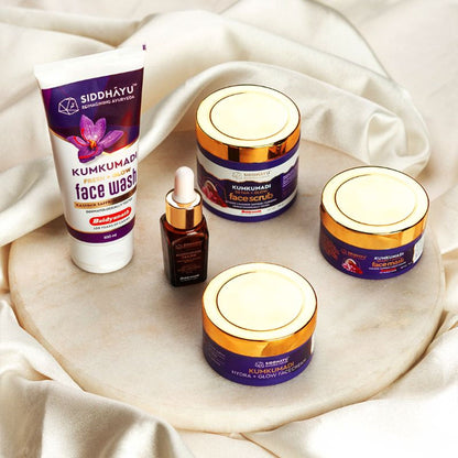 Siddhayu Kumkumadi Detan + Glow Face Scrub
