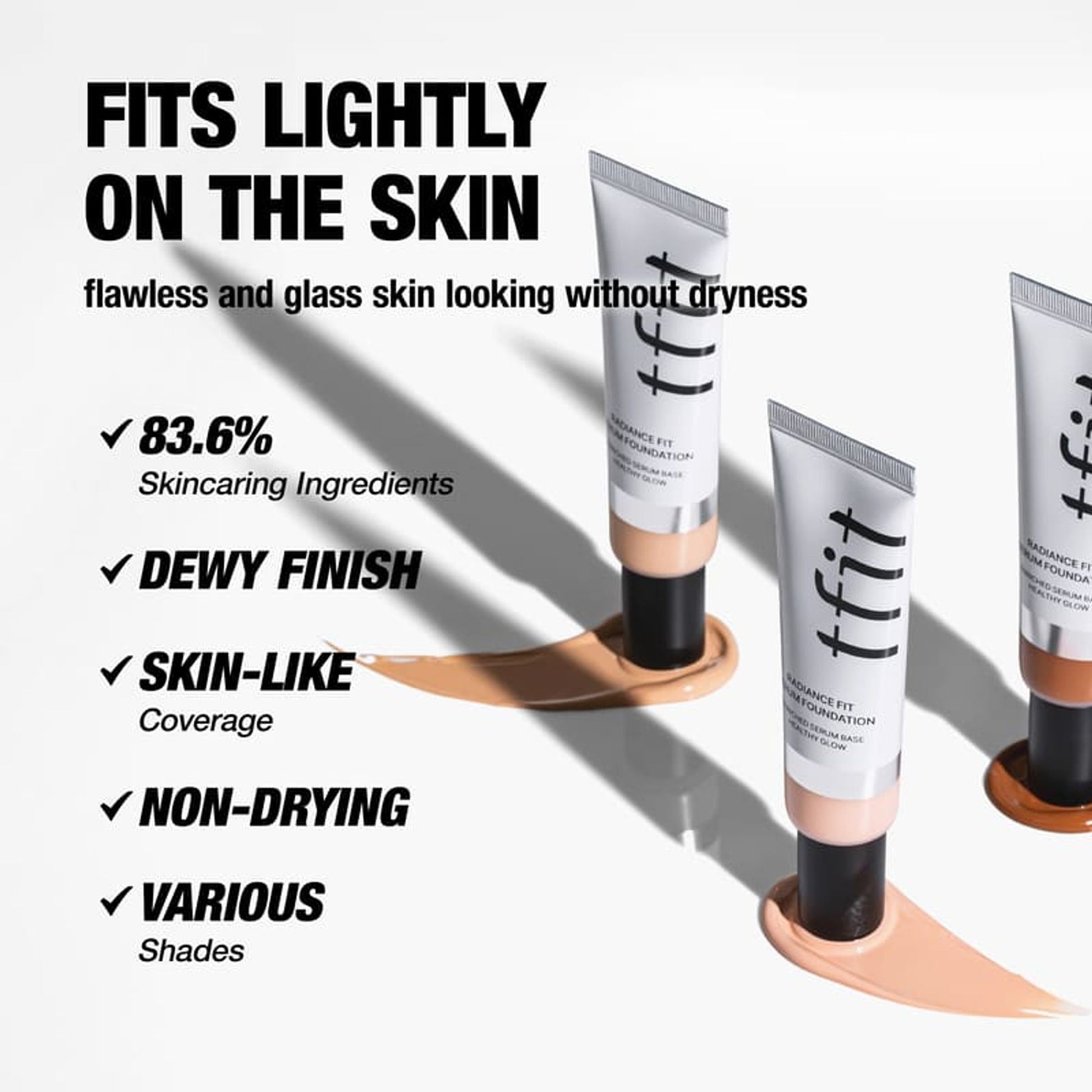 TFIT Radiance Fit Serum Foundation - N03 Ginger