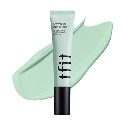 TFIT Cotton Veil Makeup Base Face Base - 01 Pure Green