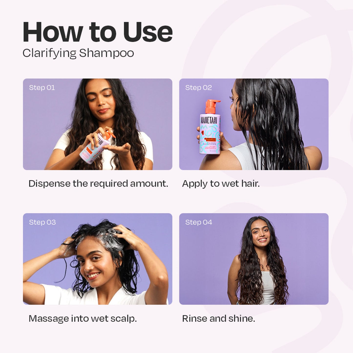 Manetain Clarifying Shampoo - Sulphate & Paraben Free Safe For All Hair Types