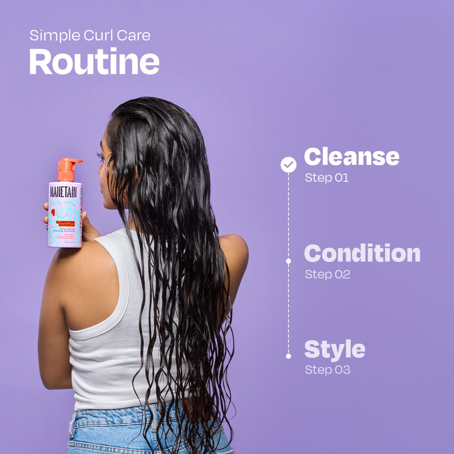 Manetain Clarifying Shampoo - Sulphate & Paraben Free Safe For All Hair Types