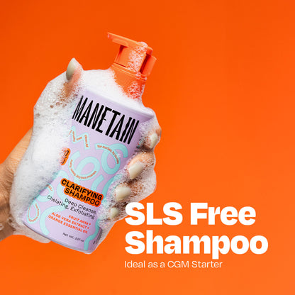 Manetain Clarifying Shampoo - Sulphate & Paraben Free Safe For All Hair Types