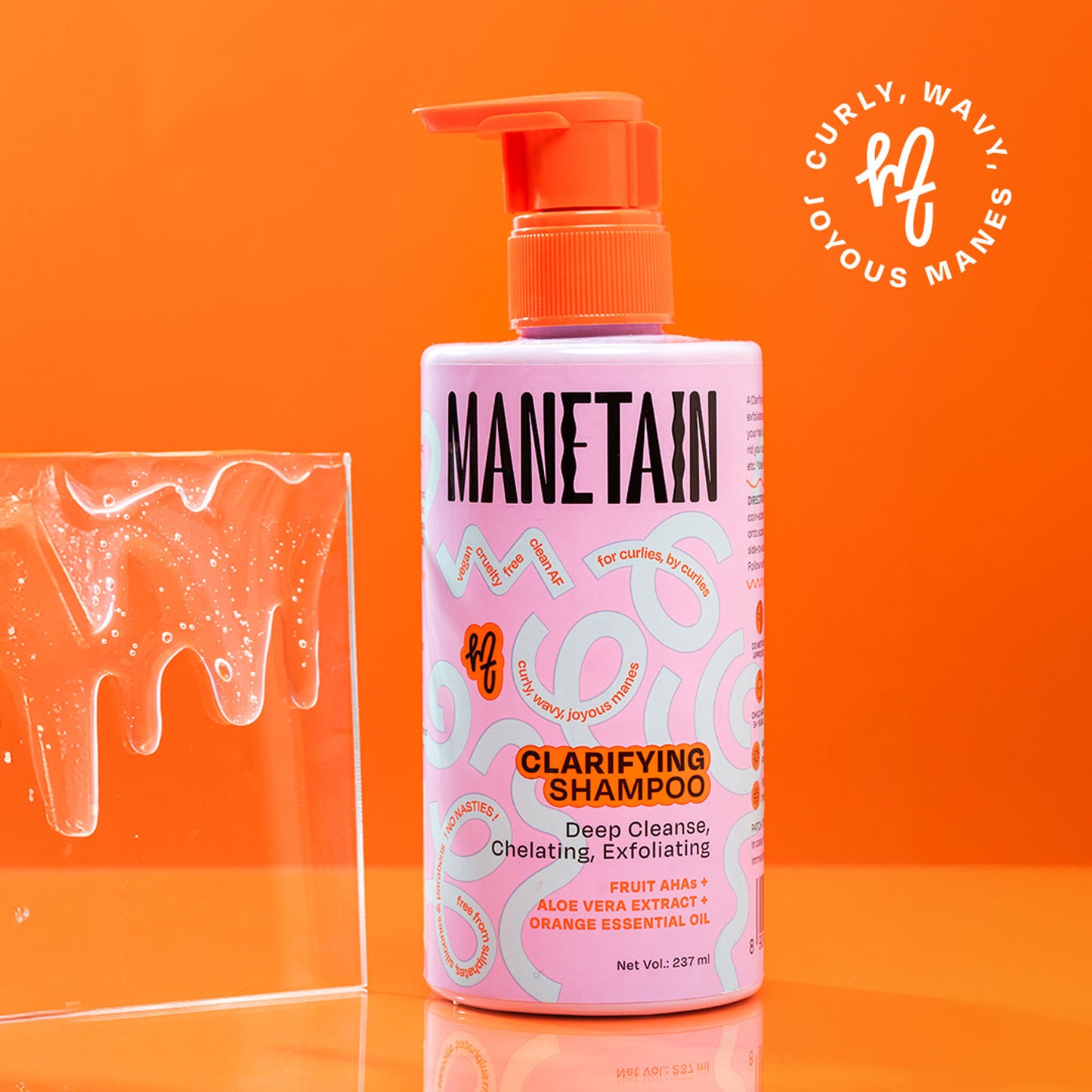 Manetain Clarifying Shampoo - Sulphate & Paraben Free Safe For All Hair Types