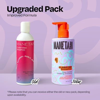 Manetain Clarifying Shampoo - Sulphate & Paraben Free Safe For All Hair Types