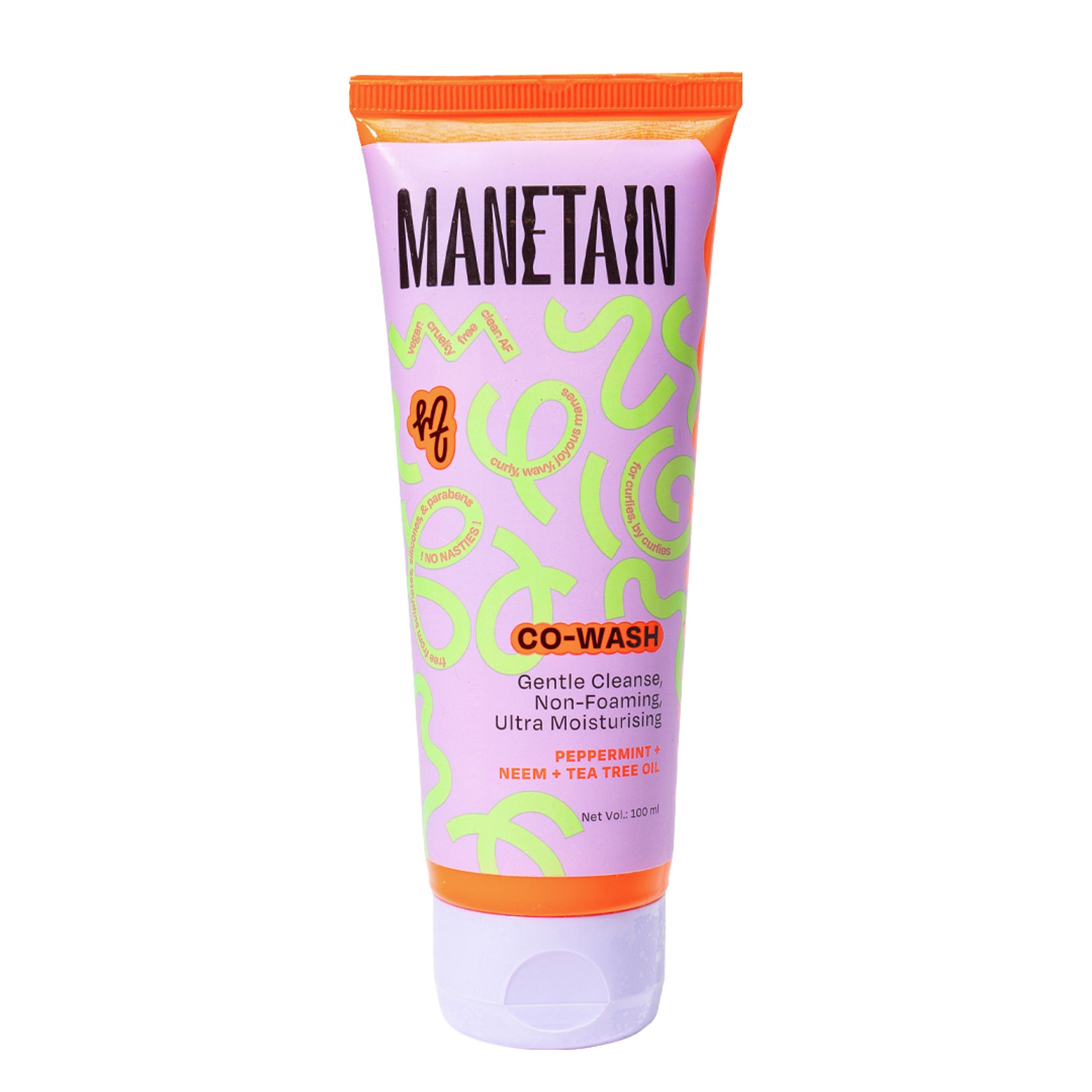 Manetain Co-Wash 2-In-1 Shampoo & Conditioner - Non-Foaming & Sulphate Free - CG Friendly