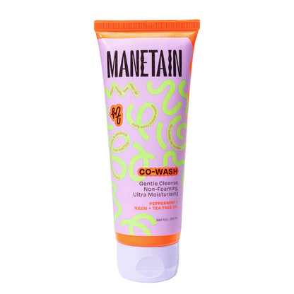 Manetain Co-Wash 2-In-1 Shampoo & Conditioner - Non-Foaming & Sulphate Free - CG Friendly