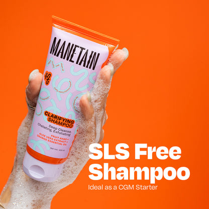 Manetain Clarifying Shampoo - Sulphate & Paraben Free Safe For All Hair Types