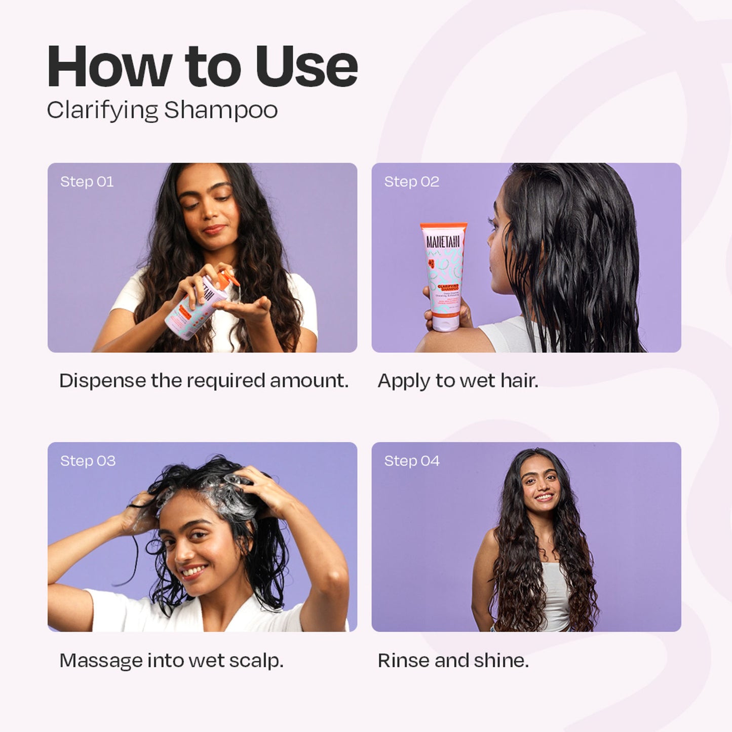 Manetain Clarifying Shampoo - Sulphate & Paraben Free Safe For All Hair Types