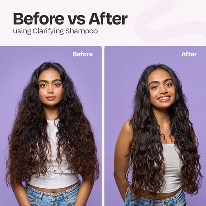 Manetain Clarifying Shampoo - Sulphate & Paraben Free Safe For All Hair Types
