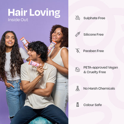 Manetain Moisturising Shampoo For Curly Hair - Gentle Cleanser For Soft &Defined Curls - CG Friendly