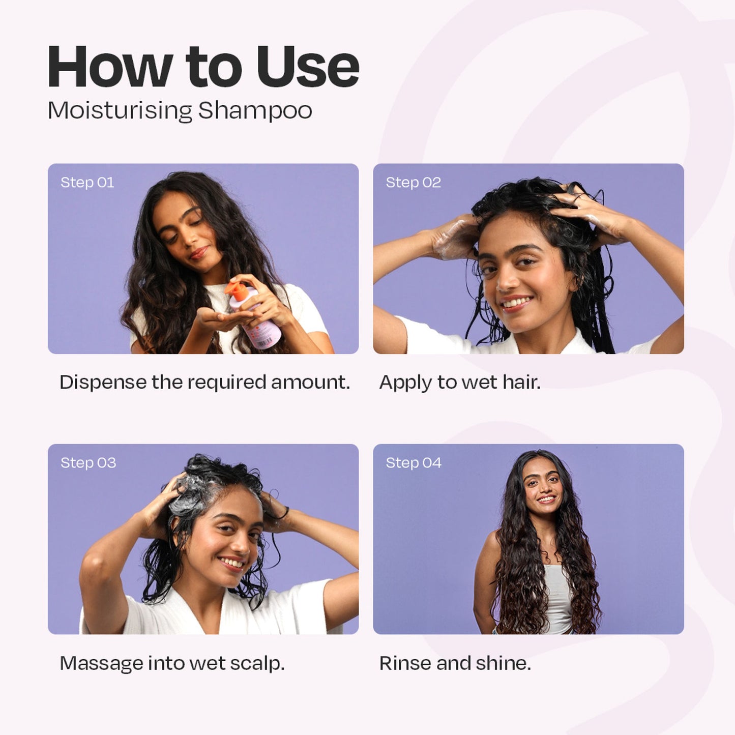 Manetain Moisturising Shampoo For Curly Hair - Gentle Cleanser For Soft &Defined Curls - CG Friendly