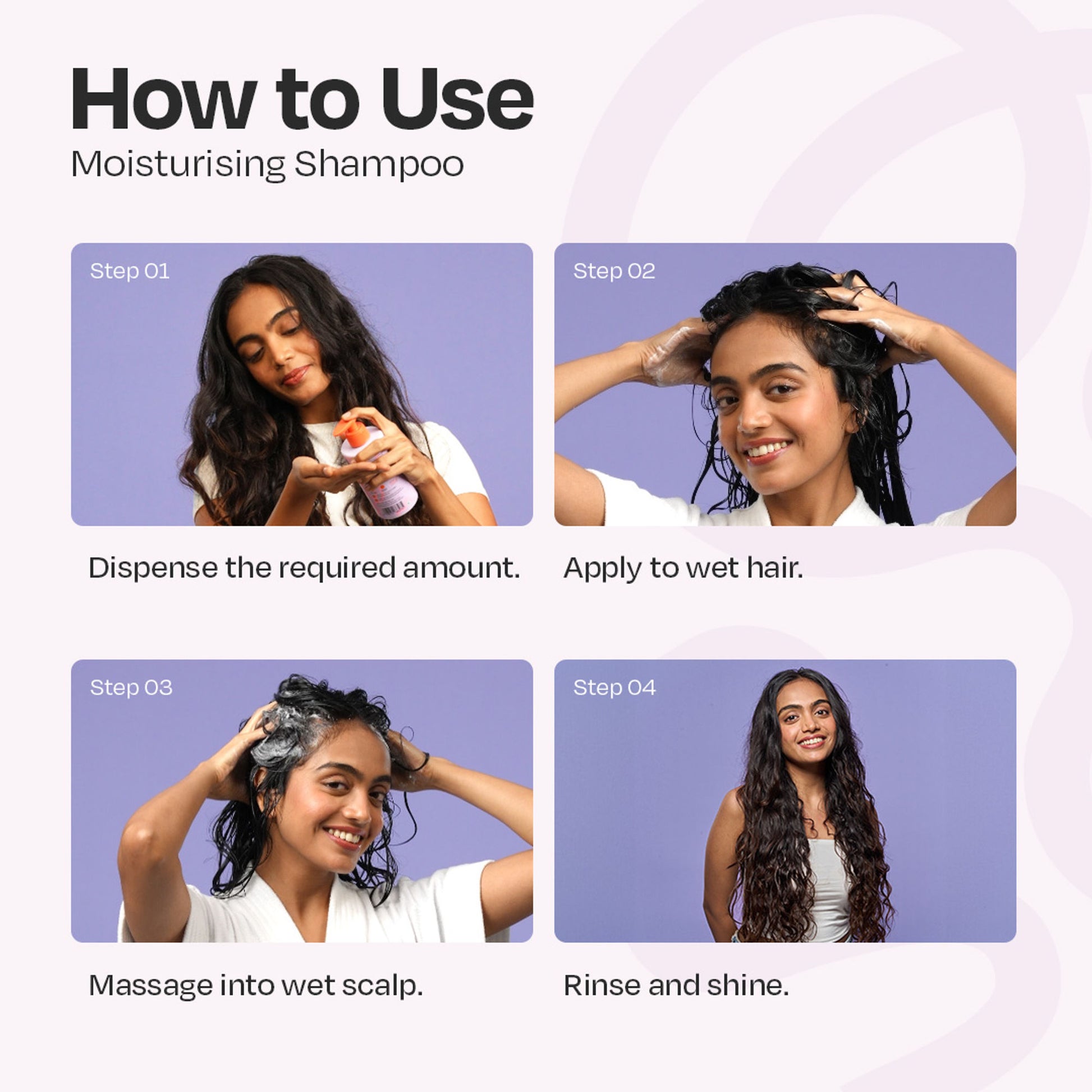 Manetain Moisturising Shampoo For Curly Hair - Gentle Cleanser For Soft &Defined Curls - CG Friendly