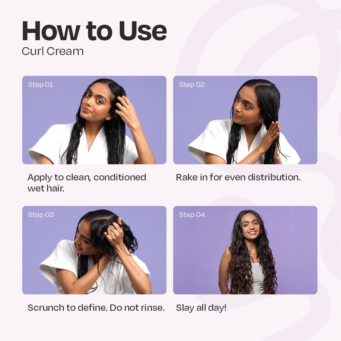 Manetain Curl Cream For Curly & Wavy Hair - Hydrating, Frizz Control, Curl Definition & Soft