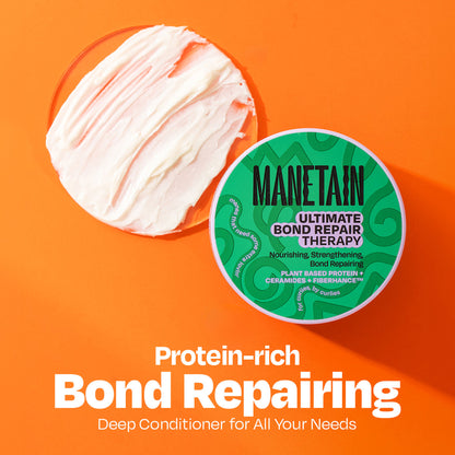 Manetain Ultimate Bond Repair Therapy - Hydrates, Strengthens & Restores Damaged Hair