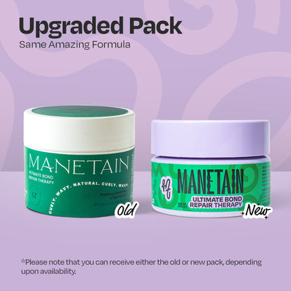 Manetain Ultimate Bond Repair Therapy - Hydrates, Strengthens & Restores Damaged Hair