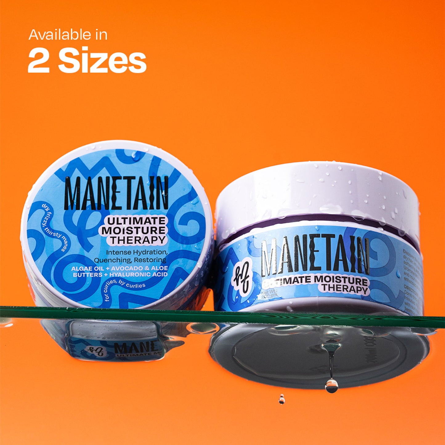 Manetain Ultimate Moisture Therapy - Deep Conditioning For Dry, Frizzy &Thirsty Hair
