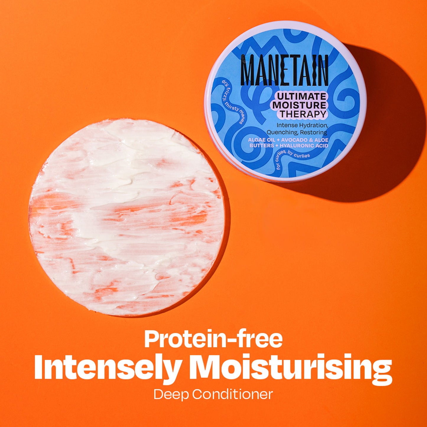 Manetain Ultimate Moisture Therapy - Deep Conditioning For Dry, Frizzy &Thirsty Hair