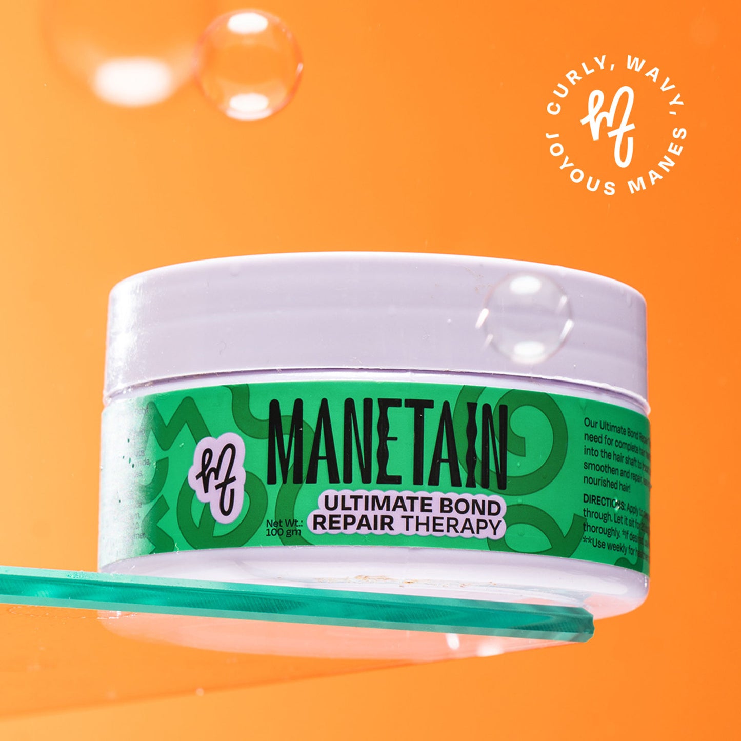 Manetain Ultimate Bond Repair Therapy - Hydrates, Strengthens & Restores Damaged Hair