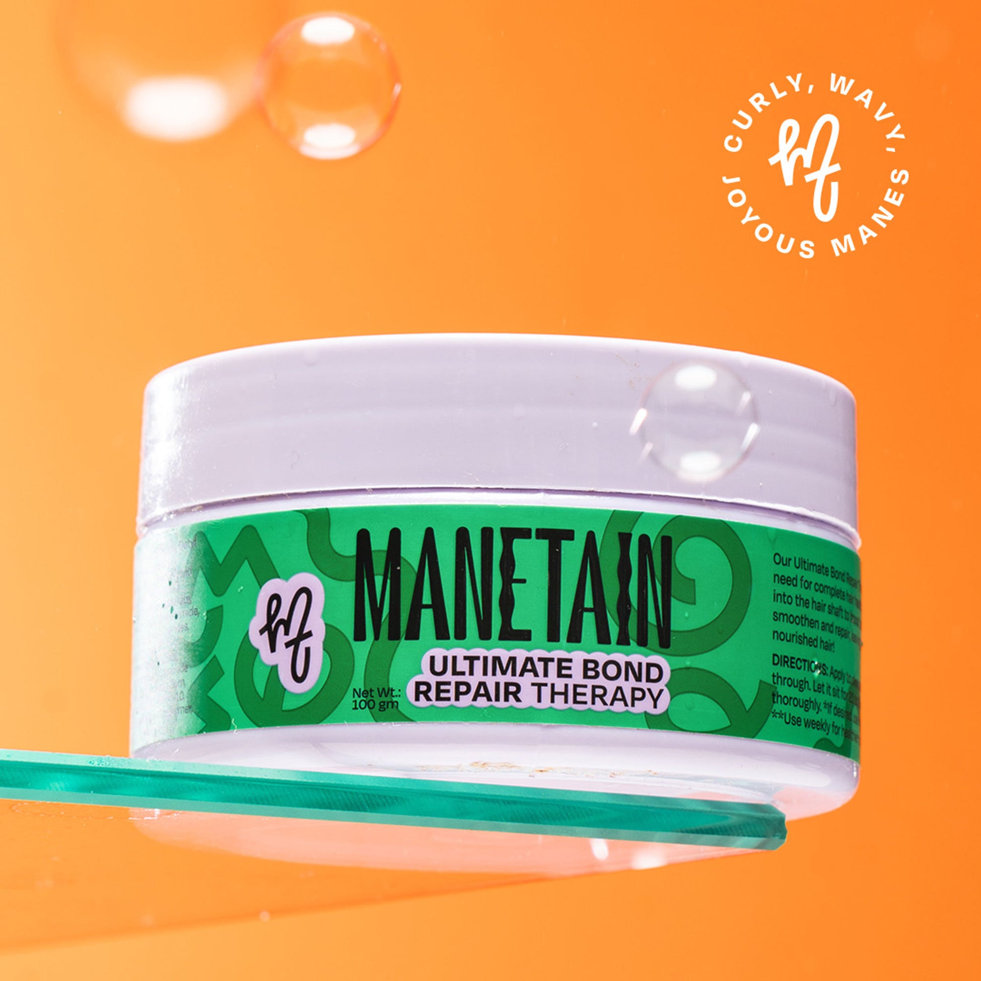 Manetain Ultimate Bond Repair Therapy - Hydrates, Strengthens & Restores Damaged Hair