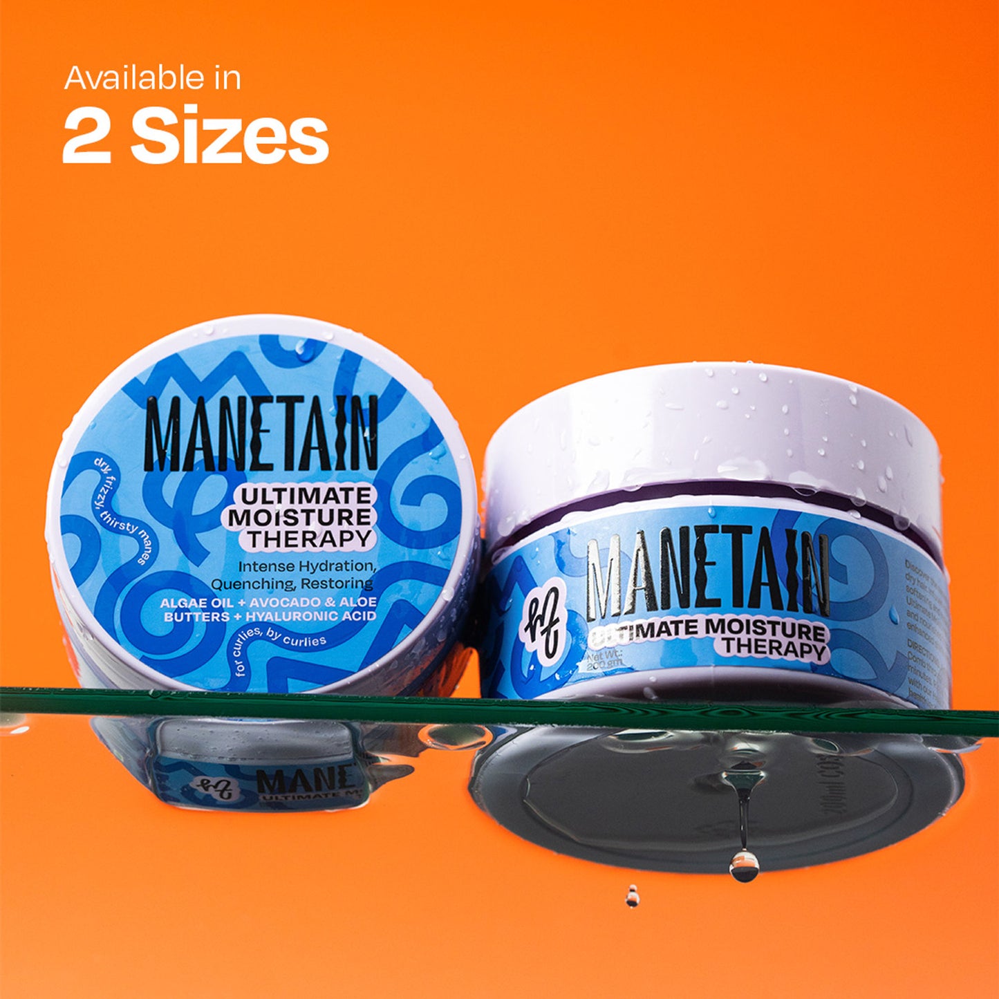 Manetain Ultimate Moisture Therapy - Deep Conditioning For Dry, Frizzy &Thirsty Hair