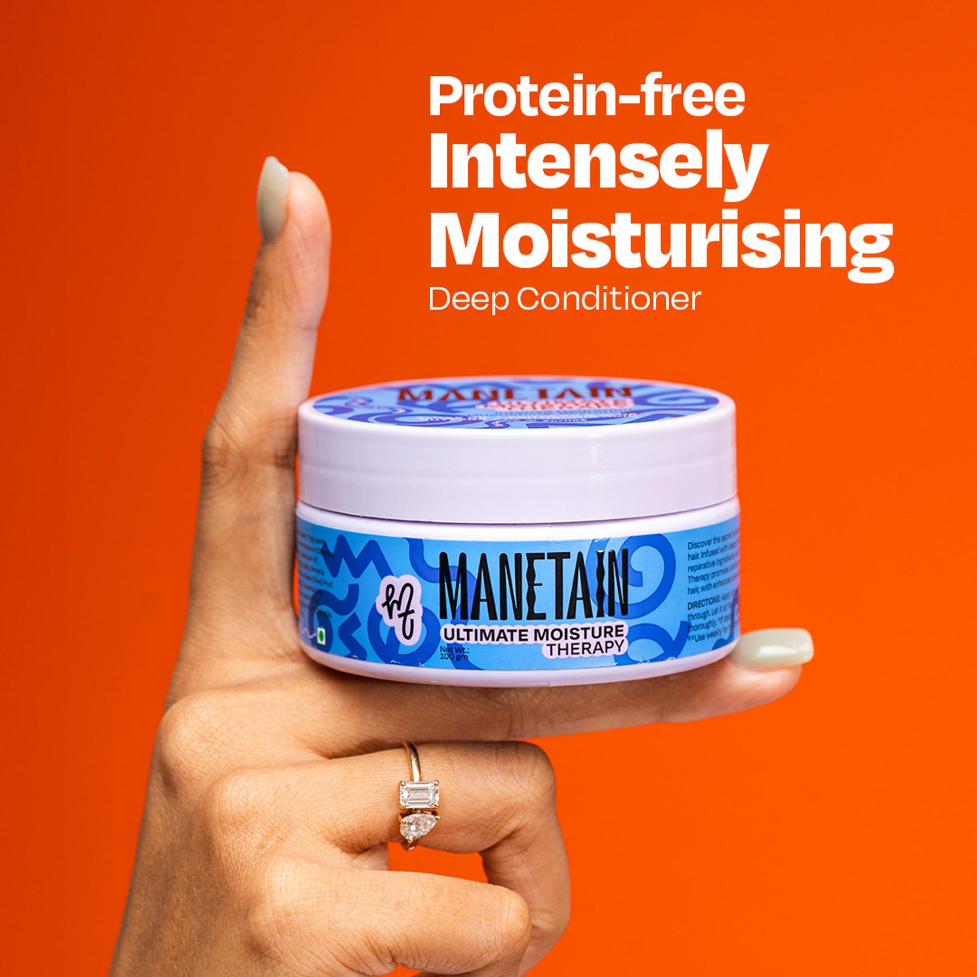 Manetain Ultimate Moisture Therapy - Deep Conditioning For Dry, Frizzy &Thirsty Hair