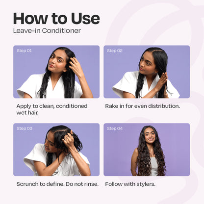 Manetain Leave-In Conditioner For Curly Hair - Lightweight, Moisturizing & Curl-Enhancing