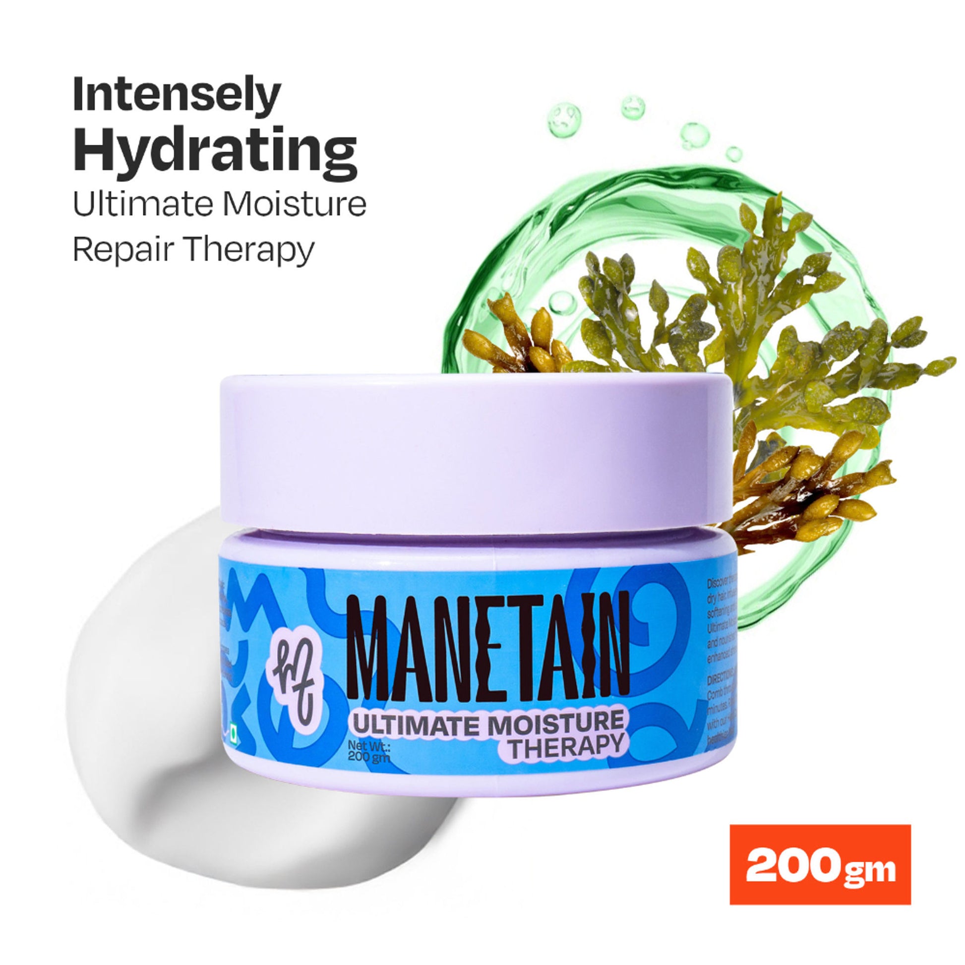 Manetain Ultimate Moisture Therapy - Deep Conditioning For Dry, Frizzy &Thirsty Hair