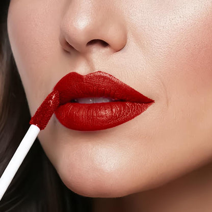 FLiCKA Flicka Weightless Impressions Liquid Lipstick in a light, smudge-proof, long-lasting formula with a sleek lipstick tube.