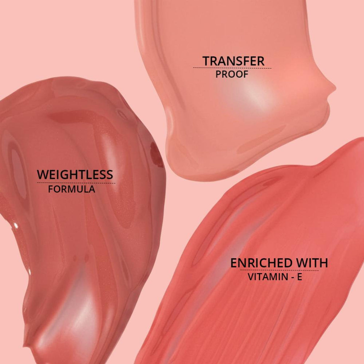 FLiCKA Flicka Weightless Impressions Liquid Lipstick in a light, smudgeproof, long-lasting shade shown in the image.