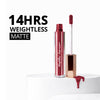 Flicka Weightless Impressions Liquid Lipstick Light Weight Smudgeproof Long Lasting - September