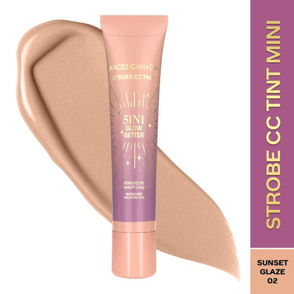 Faces Canada Strobe CC Tint Mini - Sunset Glaze 02